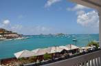 A marina de Gustavia, vista do nosso hotel (St. Barth - Caribe)